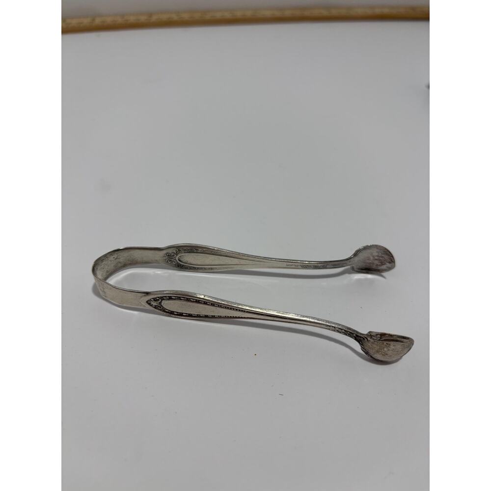 Vintage Sterling Silver Sugar/Nuts/Candy Tongs - English Hallmarks 4.5” 24 Grams